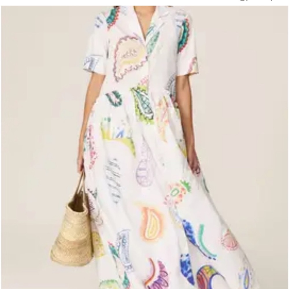 Rosie Assoulin Paisley Maxi dress size M